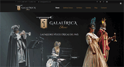Desktop Screenshot of galalirica.com
