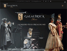 Tablet Screenshot of galalirica.com